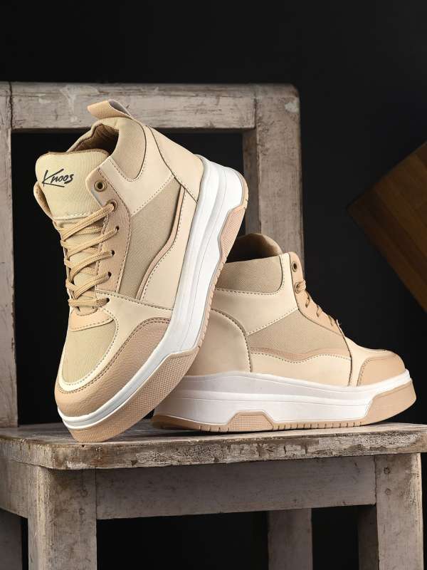 White ankle sneakers on sale