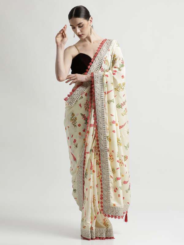 White Kurtis Saree Blouse Buy White Kurtis Saree Blouse online in India