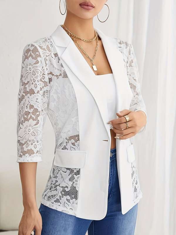 Ladies blazer on myntra top