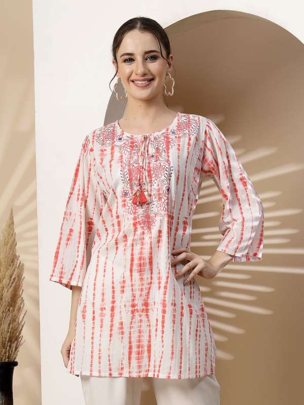 Above knee kurti outlet