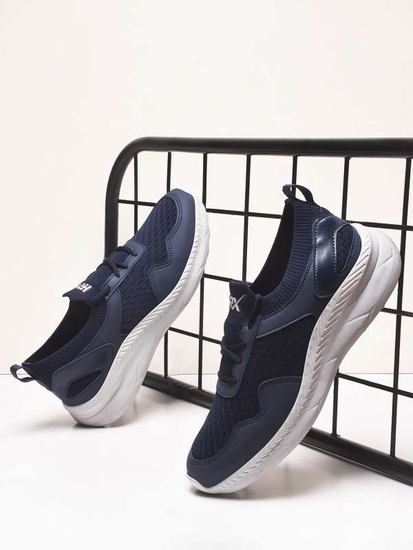 Hrx navy blue shoes shop