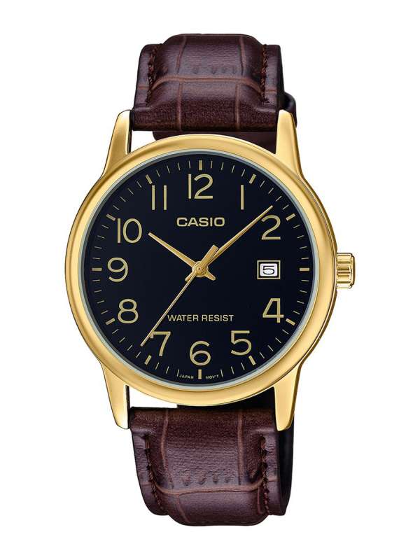 Casio watches leather belt 2025