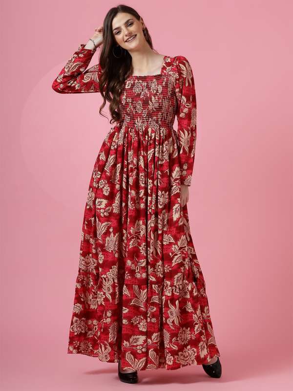 Myntra maxi dress under 500 shop