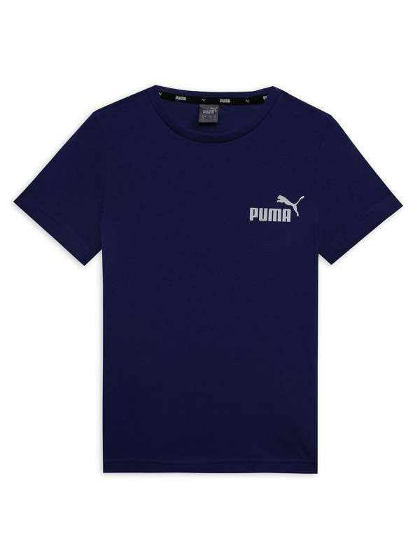 Puma Boys Blue Printed Hero Sl T Shirt 6667116.htm Buy Puma Boys Blue Printed Hero Sl T Shirt 6667116.htm online in India