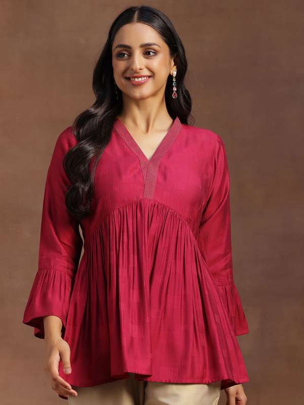 Pattu kurtis online on sale