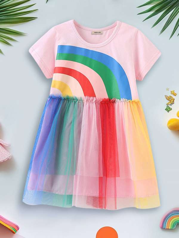 Girls Short Sleeve Dresses Buy Girls Short Sleeve Dresses online in India