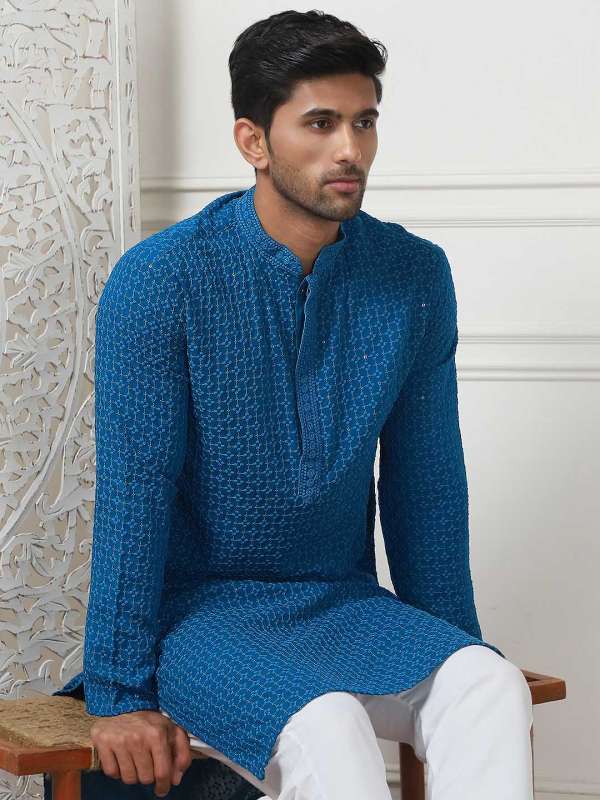 Men Kurta Pyjama Buy Kurta Pyjama for Men Online in India Myntra