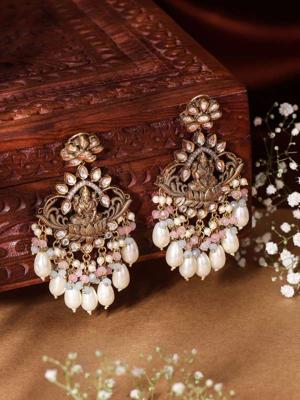 Bahubali Pattern Photo Earrings Buy Bahubali Pattern Photo Earrings online in India