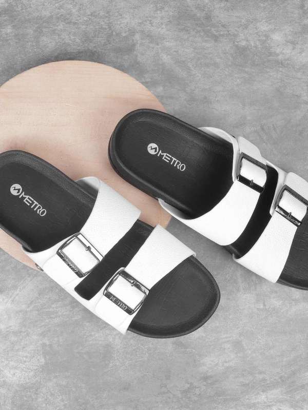 Metro white sandals deals
