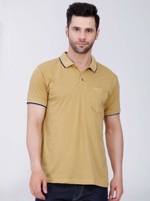 Mens polo t shirts with pockets store