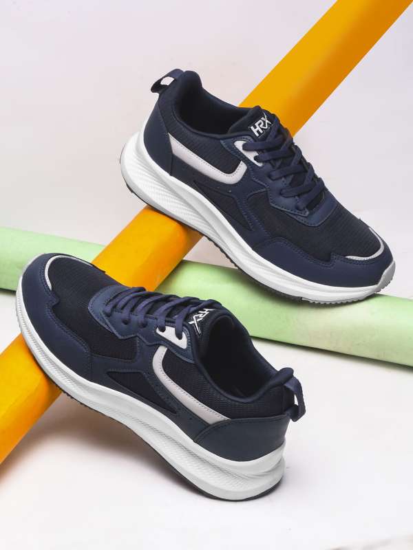 Hrx navy blue shoes clearance