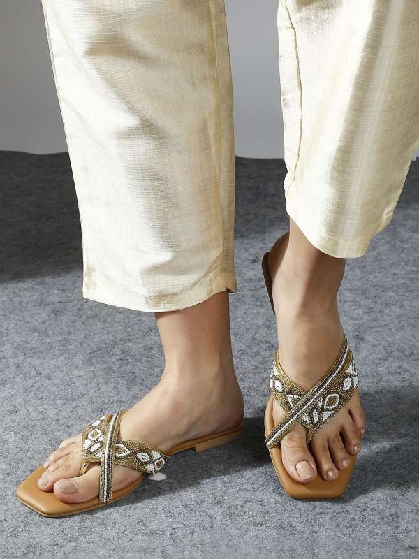 One Toe Flats Buy One Toe Flats online in India