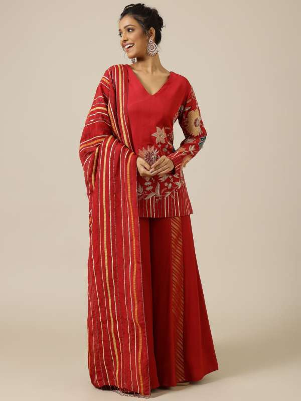 Red Suits Buy Trendy Red Suits Online in India Myntra