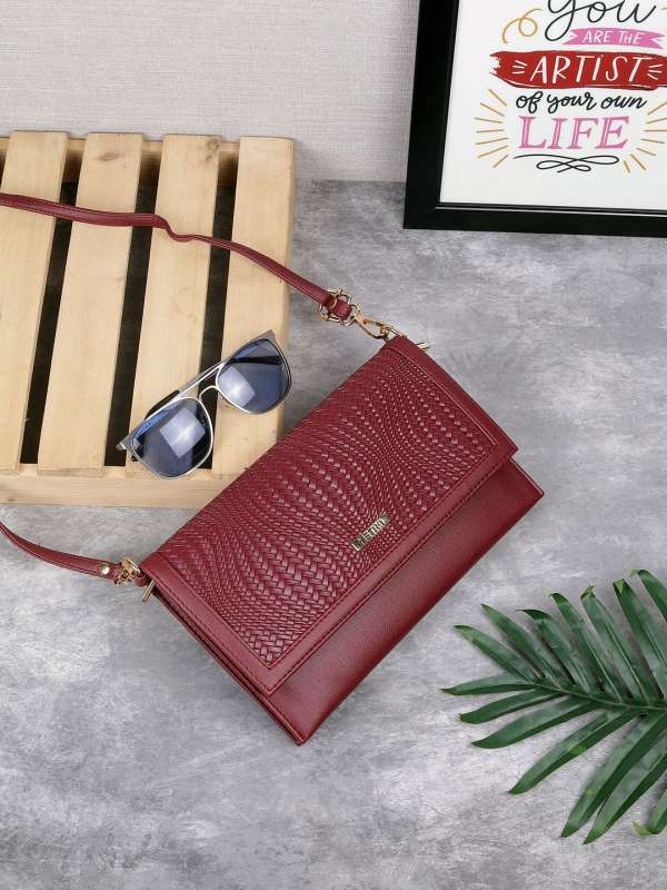 Maroon Sling Bags Buy Maroon Sling Bags online in India
