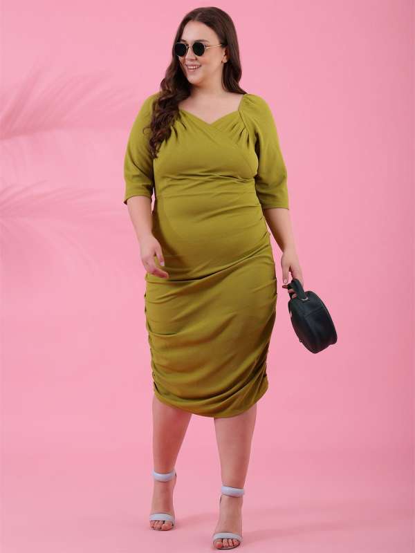 Knee length one piece on myntra deals