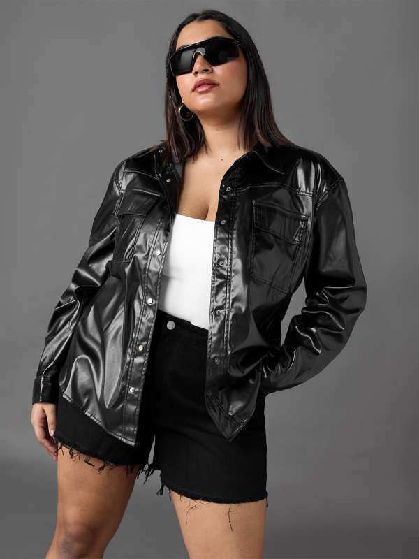 Flying machine black solid jacket shop