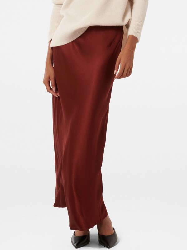 Red skirt myntra sale