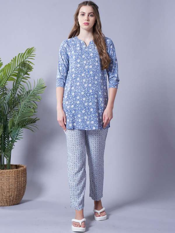 Hopscotch night suits top