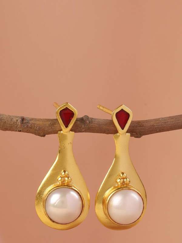 Fabindia pearl earrings online
