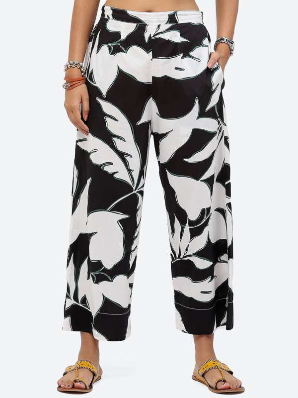 Palazzos Buy Palazzo Pants Online for Women Myntra