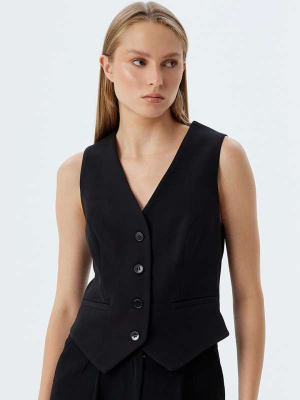 Black Waistcoat Buy Black Waistcoat Online in India