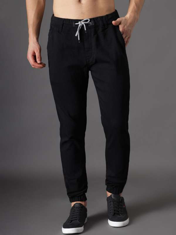 Black jogger jeans best sale