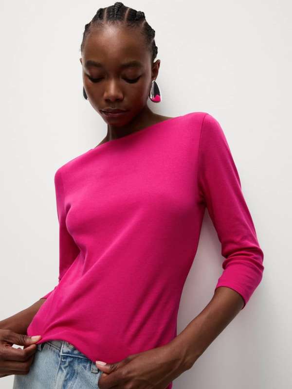 Marks Spencer Three Quarter Sleeves Tops Buy Marks Spencer Three Quarter Sleeves Tops online in India