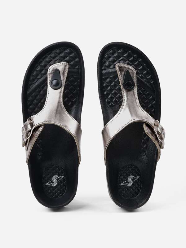 Silver Flip Flops Buy Silver Flip Flops online in India