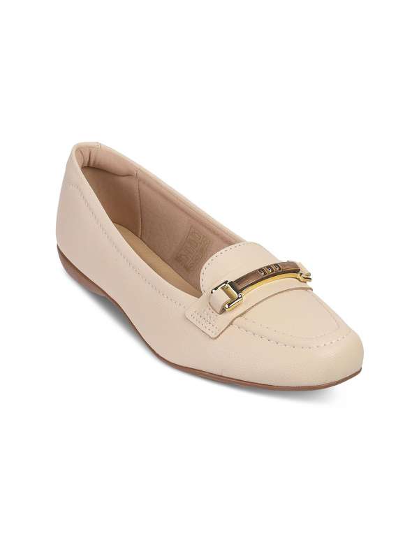 Cream Women Ballerina Shoes Buy Cream Women Ballerina Shoes online in India