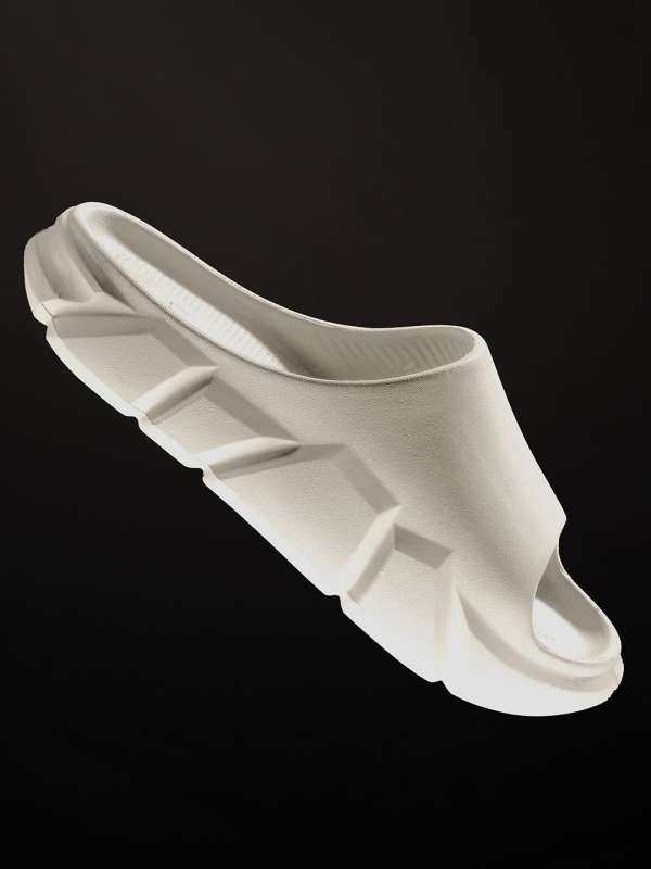 White sliders mens top