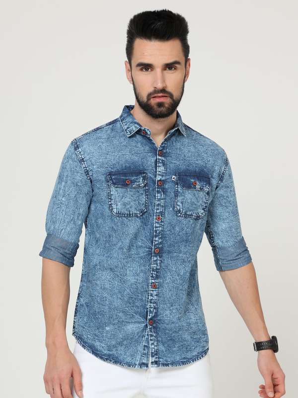 Combo Denim Shirts Buy Combo Denim Shirts online in India