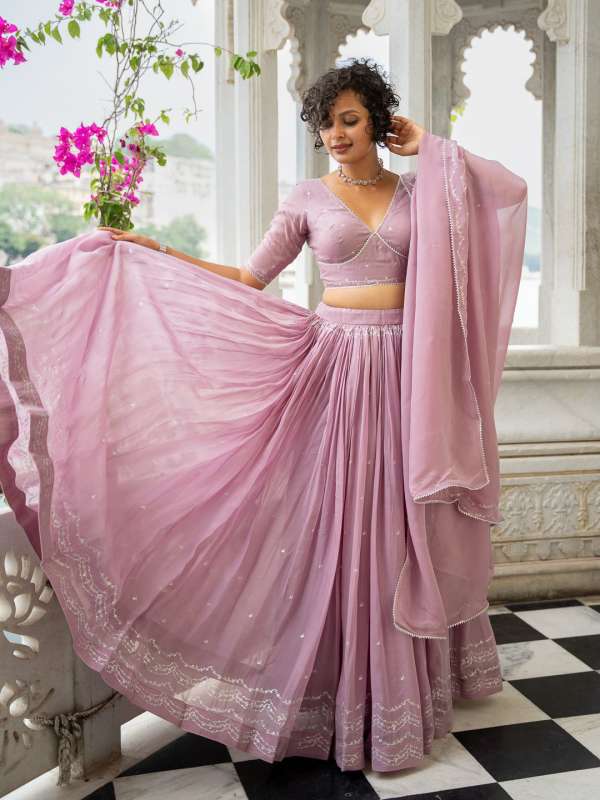 Bridal lehenga online myntra clearance
