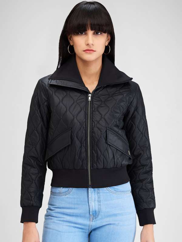 Women Winter Jackets Rattrap Spykar Buy Women Winter Jackets Rattrap Spykar online in India