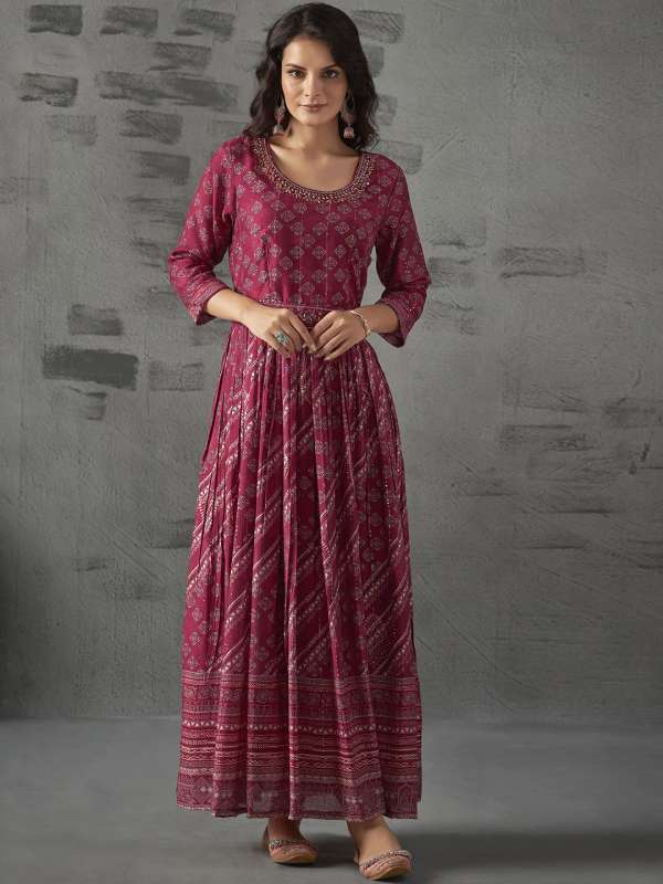Folklore Maxi Dresses Buy Folklore Maxi Dresses online in India