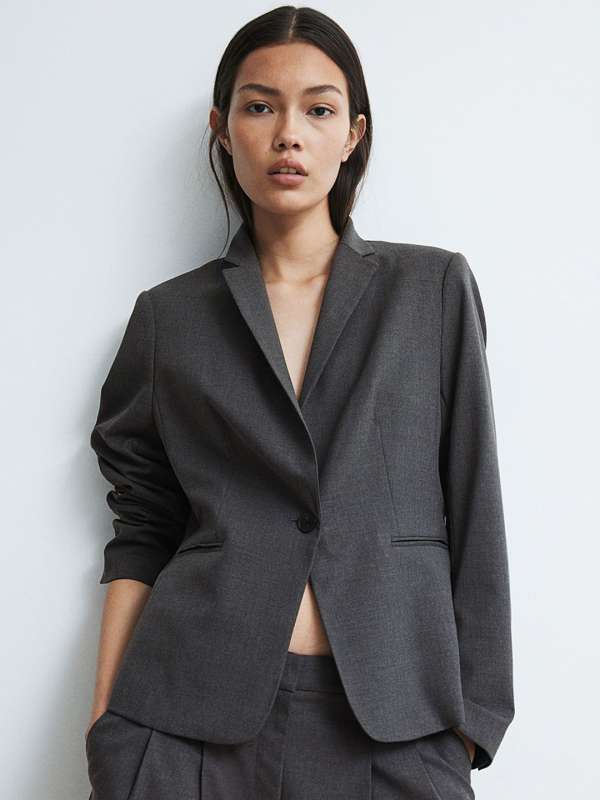 Buy grey blazer cheap
