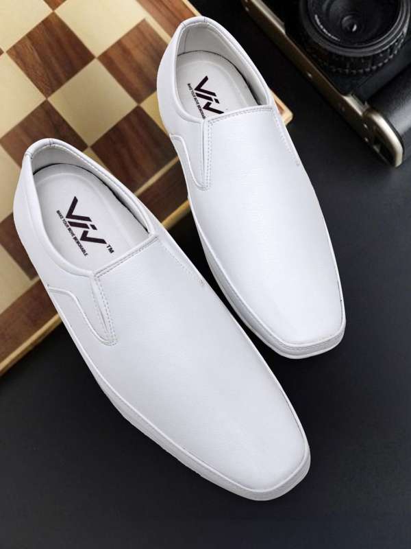 Men's white slip on shoes on sale