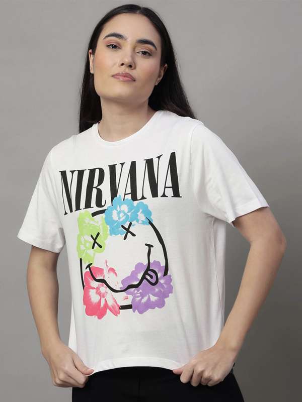 Nirvana Women Tshirts Buy Nirvana Women Tshirts online in India