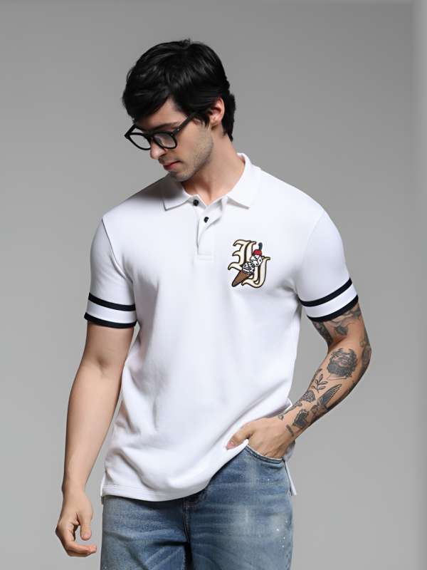 White Men Polo Tshirts Jack Jones Buy White Men Polo Tshirts Jack Jones online in India