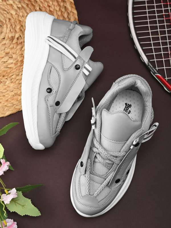 Roadster grey casual shoes on sale