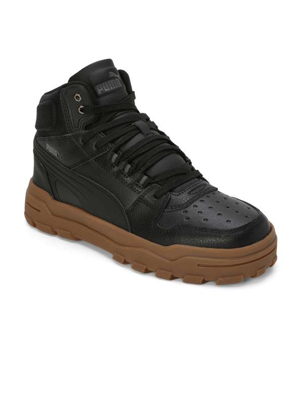 Puma Rebound Mid Lite Dp Black Sneakers 4927724 Hem Buy Puma Rebound Mid Lite Dp Black Sneakers 4927724 Hem online in India