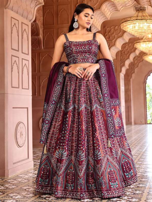 Myntra lehenga choli online outlet