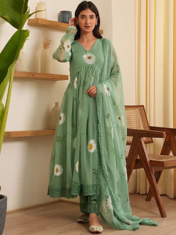 Anarkali suits myntra online
