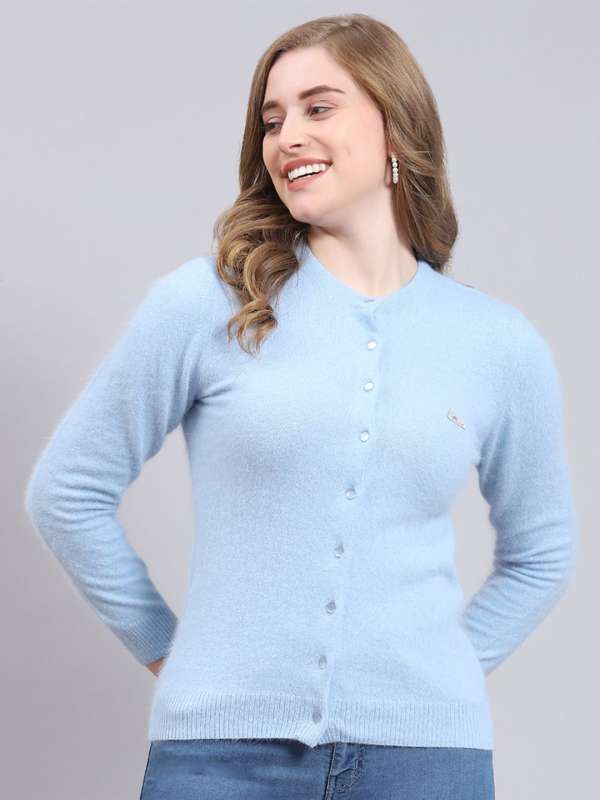 Monte Carlo Blue Solid Regular Fit Round Neck Sweater Buy Monte Carlo Blue Solid Regular Fit Round Neck Sweater online in India