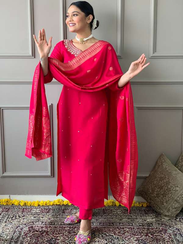 Patiala Peg And Dupatta Salwar Suit Buy Patiala Peg And Dupatta Salwar Suit online in India