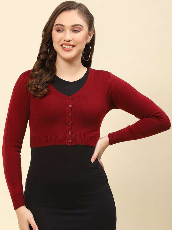 Monte carlo cardigan ladies top