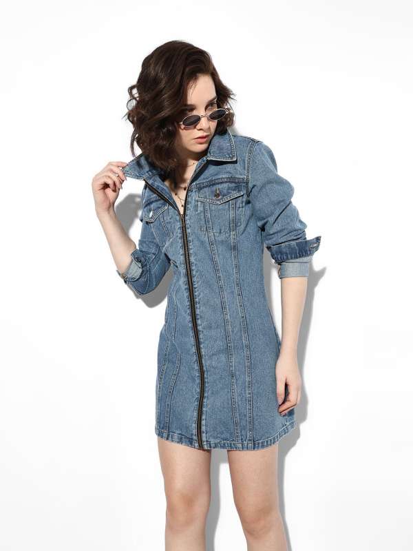 Jabong denim dresses online