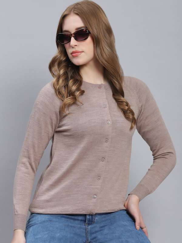 Beige Women Sweaters Monte Carlo Rage Buy Beige Women Sweaters Monte Carlo Rage online in India
