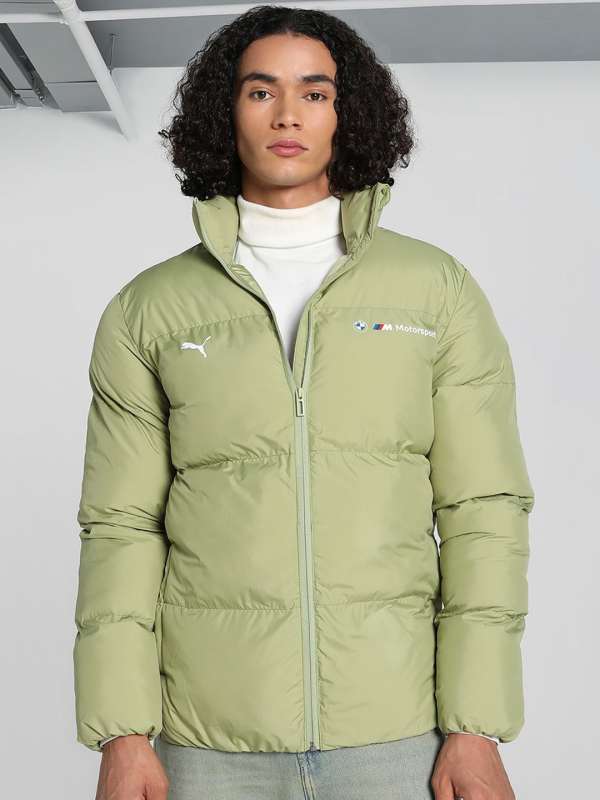 Puma Green Polyester Jacket Buy Puma Green Polyester Jacket online in India