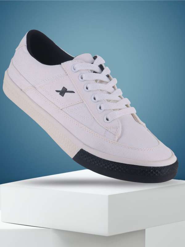 Sparx white canvas shoes store