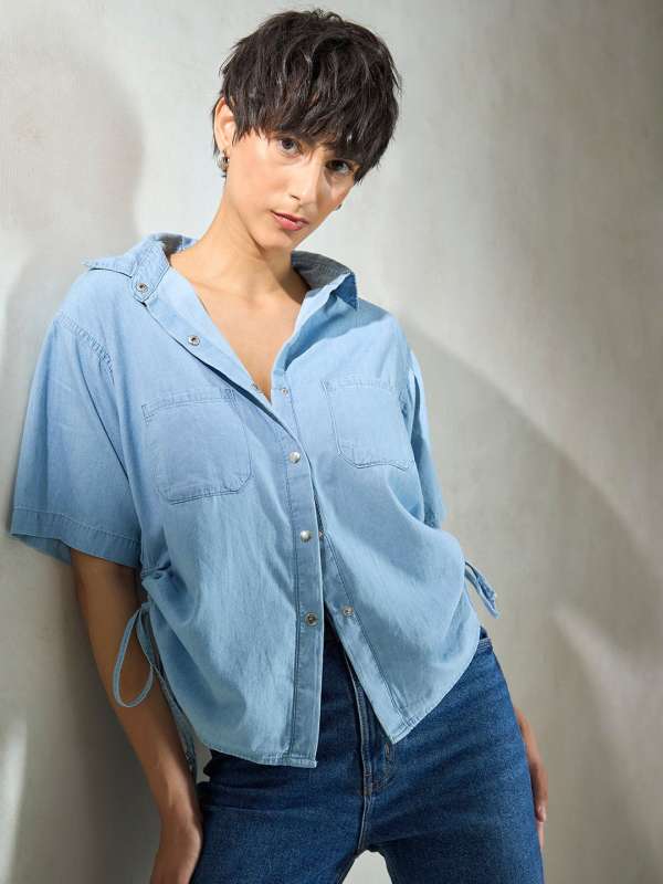 Short Jeans Shirts Buy Short Jeans Shirts online in India